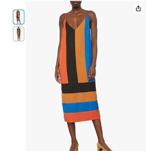 Mara Hoffman Tallulah Colorblock Midi Dress